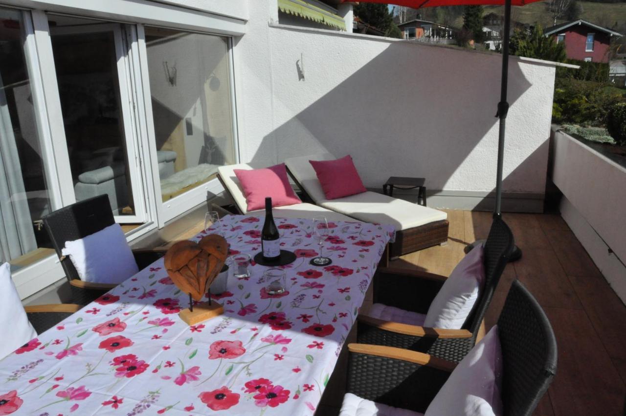 Appartamento Almi - Alpenglueck Traumhafte Whg.M.20Qm Dachterr. Oberstaufen Esterno foto