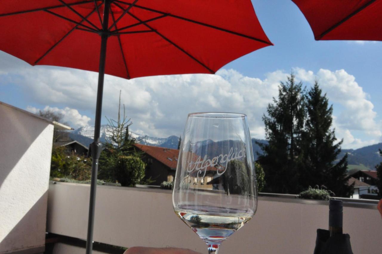 Appartamento Almi - Alpenglueck Traumhafte Whg.M.20Qm Dachterr. Oberstaufen Esterno foto
