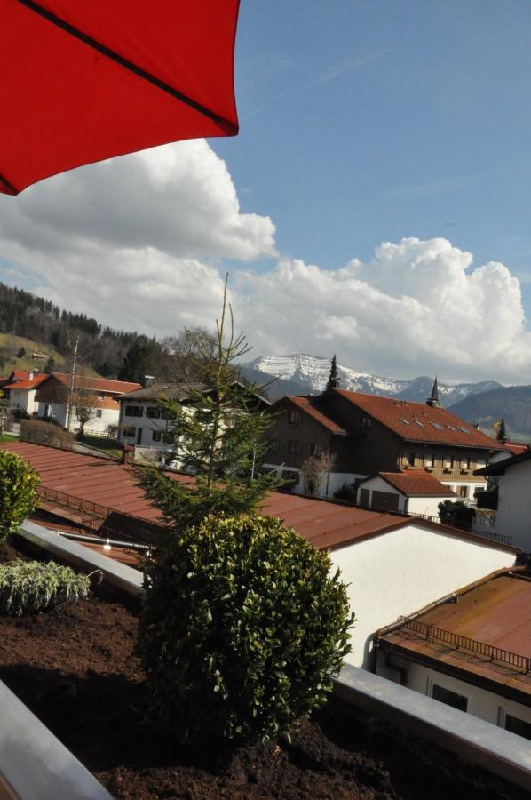 Appartamento Almi - Alpenglueck Traumhafte Whg.M.20Qm Dachterr. Oberstaufen Esterno foto